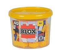 Blox - Bote de 40 Bloques, Color Amarillo (Simba 4118857)