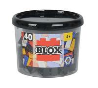 Blox - Bote de 40 Bloques, Color Negro (Simba 4118895)