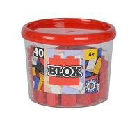 Blox - Bote de 40 Bloques, Color Rojo (Simba 4118875)