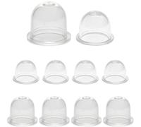 BLPRKOT 10 Piezas Cebador Desbrozadora Carburador para Desbrozadora Carburador Tapa de La Bomba para Cortacésped Sierra de Gasolina Cortasetos Sopladores Desbrozadoras (22mm, 19mm