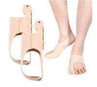 BLPRKOT 2 Piezas Corrector de Juanetes, Separador de Juanetes del Pie, Protector de Juanete Nocturno y Día, Corrector Dedos de Pies Ajustable, Mujer Hombre, Hallux Valgus y Dedos Superpues (38-42)