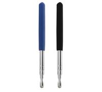BLPRKOT 2 Piezas Punteros Telescópicos para Maestros, Maestros Palo Extensible Puntero Retráctil, Mini Puntero Retráctil para Profesores para Maestros Aula Ayudas（Con función de pantalla táctil）