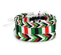 BLPRKOT Pulsera de Silicona Palestina con Bandera de Gaza - Motivación Deportiva 3 Piezas