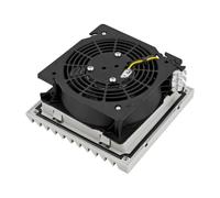 Blrack SK3238.110 - Unidad de ventilador de filtro térmico superior para armarios de control Rittal