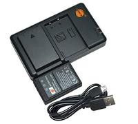 BLS-1 Paquete de baterías de Litio (2 Paquetes) y Cargador Dual Compatible con Olympus PS-BLS1 PS-BLS5 BLS-50 y Olympus E-600, E-620, Pen E-P1, E-P2, E-P3, E-PL1, E-PL3, E-PM1
