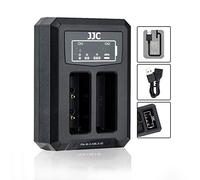 BLS-5 BLS-1 BLS-50 - Cargador de batería doble USB para Olympus E-M10 Mark II III IV E-M10 E-PL9 E-PL8 E-PL7 E-PL6 E-PL5 E-PL3 E-PL2 E-PL1s E-PL1 E-P3 E-P2 E-P1 E-PM2 E-PM1