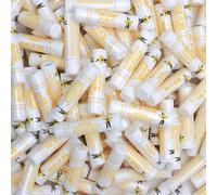 Blsamo labial de 150 paquetes a granel por Naturistick. Aroma de vainilla. Ingredientes 100% naturales. El mejor chapstick de cera de abejas para la