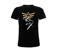 Zelda The Legend - Camiseta para hombre, color negro, Negro , M