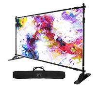 BLTPress Soporte de telón de Fondo Ajustable de 10 pies, Soporte Resistente para Pasos y repeticiones, Soporte Profesional para Fiestas, Decoraciones de cumpleaños, Bodas, sesiones de Fotos,