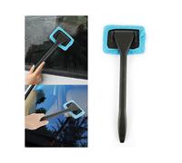 (Blu) 1 set di spazzole per il lavaggio dei vetri dell'auto, strumento per la pulizia dei vetri, tergicristallo