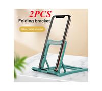 (blu 2 pezzi) Soporte para teléfono celular pieghevole en ABS, soporte para iPad, 2 pezzi/lotto