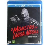 Blu-ray 3D O Monstro da Lagoa Negra [ Creature from the Black Lagoon ] [ Brazilian Edition ] [ Subtitles in English + Portuguese + Spanish + Japonese + Dutch ]
