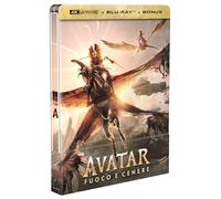 Blu-Ray 4K Uhd Avatar: Fuoco E Cenere (Steelbook) (4K Ultra Hd+2 Blu-Ray Hd)