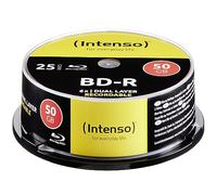 BLU-Ray 50GB - Husillo de 25 Unidades | Discos Blu-Ray regrabables de alta capacidad para copia de seguridad y contenido HD, paquete de 25 unidades de alta calidad