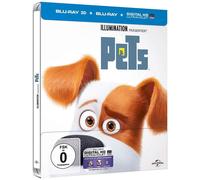Blu-ray - PETS - 2D + 3D - STEELBOOK Edition - NUEVO Y EMBALAJE ORIGINAL