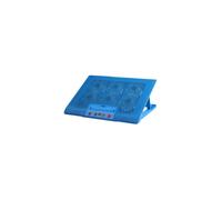 (Blu) Soporte para computadora portátil con 6 ventiladores y raffreddamento ad aria