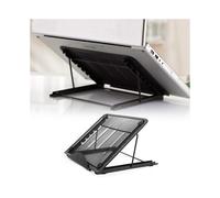 (Blu) Soporte para computadora regolabile Soporte ergonómico para computadora portátil con presa d'aria