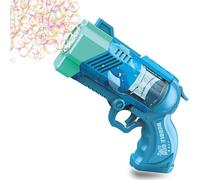 Blubbel Pistola de Burbujas con LED, Máquina Automática con Tanque de 100ml, Bazuca Bubble Gun para Niños, Regalo Ideal para Bodas y Fiestas