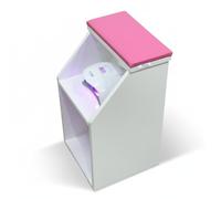 Blucc Style Reposapiés Profesional Antideslizante con Soporte Ergonómico y Altura Ideal para Pedicura Cómoda y Segura