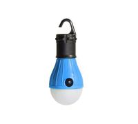 (Blue) 5pcs Mini Portable Lighting Lantern Tent Light Led Bulb Emergency Lamp Waterproof Hanging Hook Camping Light