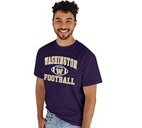Blue 84 Hombres Washington Huskies Team Logo T Shirt Team Color, Team Color, XXL