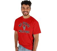 Blue 84 T Shirt Camiseta Line Up Team-Color, North Carolina State Wolfpack-Mochila, L para Hombre