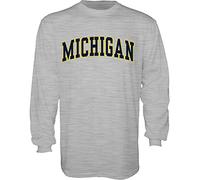 Blue 84 Team Name Long Sleeve T Shirt Camiseta de Manga Larga con Nombre del Equipo de Arching Dark Heather, Gris Jaspeado Oscuro, XL para Hombre