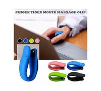 (blue)Acupressure Clip, Hand Massager (for Natural Headache And Migraine Relief), Acupressure, Tension Exerciser 3pcs Tw