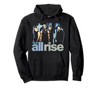 Blue All Rise Photo Sudadera con Capucha