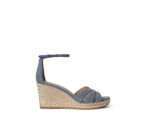 Blue Alpargata Nellie de denim lavado EU 37