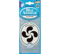 Blue - Ambientador de coche País Vasco, cartucho perfumado para espejo retrovisor (1 unidad)