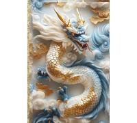 Blue-and-Gold Jade dragon Journal: Diary