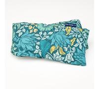 Blue Badge Co Wheat Bags - Paquete de calor para microondas en William Morris Mallow Teal, bolsa calentadora de trigo lavable a máquina, granos de trigo naturales con aroma a lavanda para aliviar el