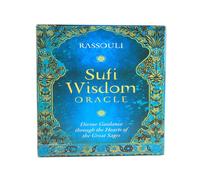 (Blue)Baraja de Tarot Cartas Oráculo Juego de Mesa Fiesta Manga Zen Sabiduría Alicia Ángeles País de las Maravillas