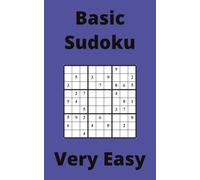 Blue Basic Sudoku Book, 9x9 Puzzles, 150 Pages, 5x8, Very Easy