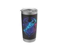 Blue Beetle Movie Scarab Vaso térmico de acero inoxidable de doble pared