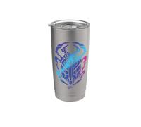 Blue Beetle Movie Scarab Vaso térmico de acero inoxidable de doble pared