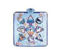 (blue)Best Seller Kids Dance Mat - 7 Game Modes, 10 Levels, 10 Music & LED Lights