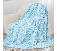 Blue Blue Fleece Blanket Sea Sky Blue Decor Cosas
