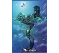 Blue Box in the Victorian Sky Journal: This 6" x 9" notebook features 110 lined pages, making it the ideal companion for note-taking, list-making, and everyday use.