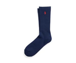 Blue Calcetines de media caña con algodón TALLA ÚNICA