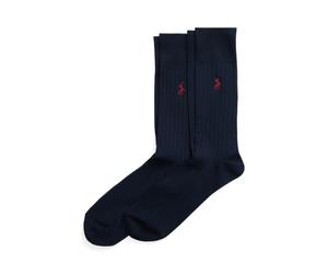 Blue Calcetines extralargos de canalé EU 39-42