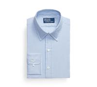 Blue Camisa Classic Fit de popelina con rayas 16