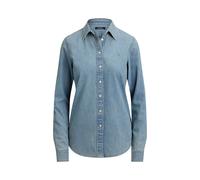 Blue Camisa classic fit en tela vaquera L