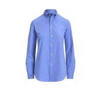 Blue Camisa de algodón y elástico fil-à-fil ES 34