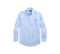 Blue Camisa de lino Custom Fit XL