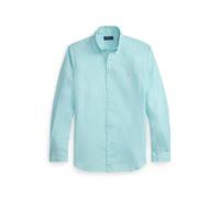 Blue Camisa de lino Slim Fit S