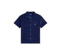 Blue Camisa de manga corta Custom Slim Fit L