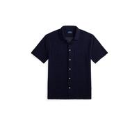 Blue Camisa de pointelle con textura XS