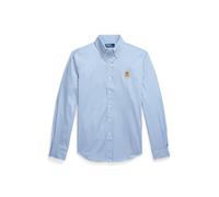 Blue Camisa de popelina Classic Fit con rayas L